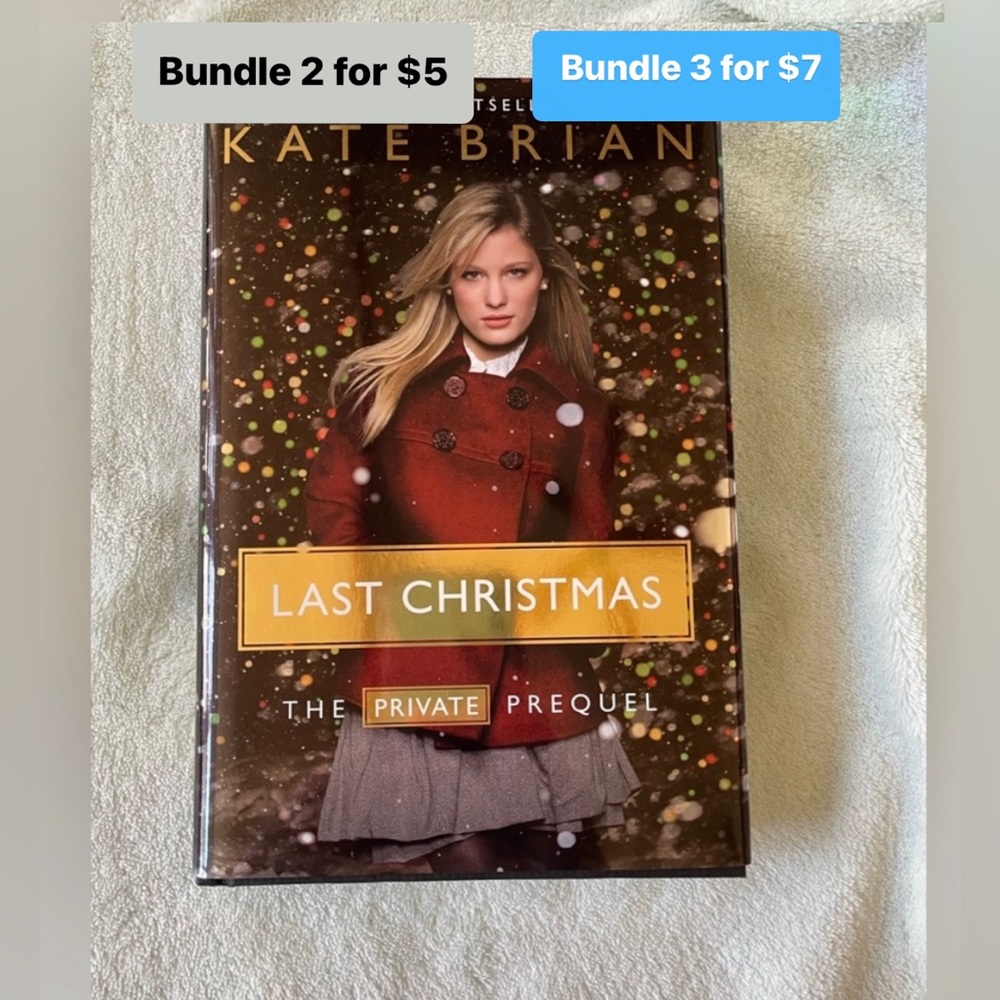 Last Christmas by Kate Brian Hardcover with Dust Jacket